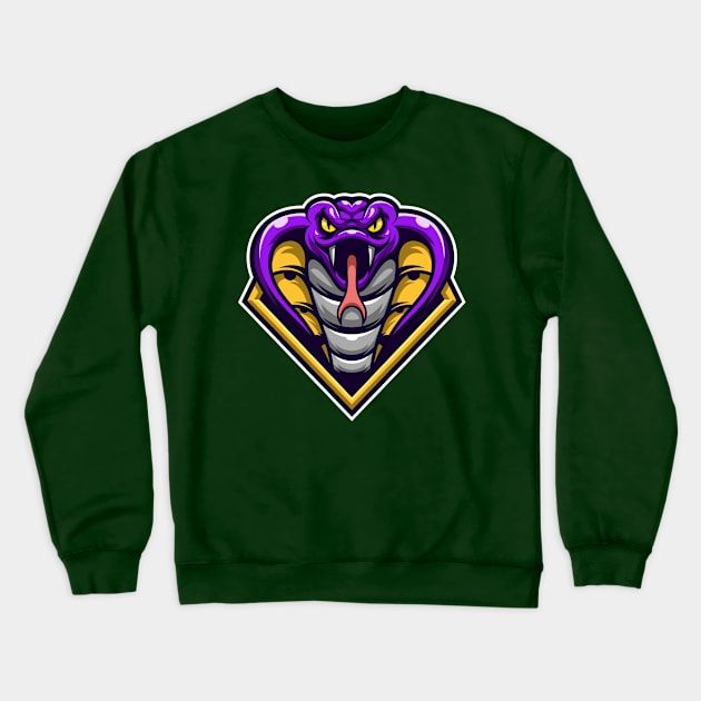 Snake Crewneck Sweatshirt by mightyfire